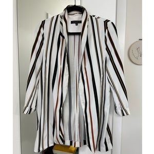 Dynamite open front light blazer